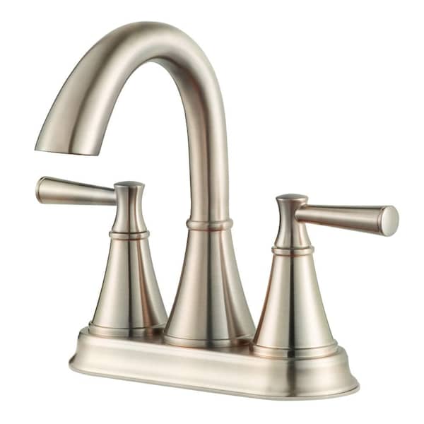 Pfister Cantara 4-Inch Centerset Bath Faucet Brushed Nickel